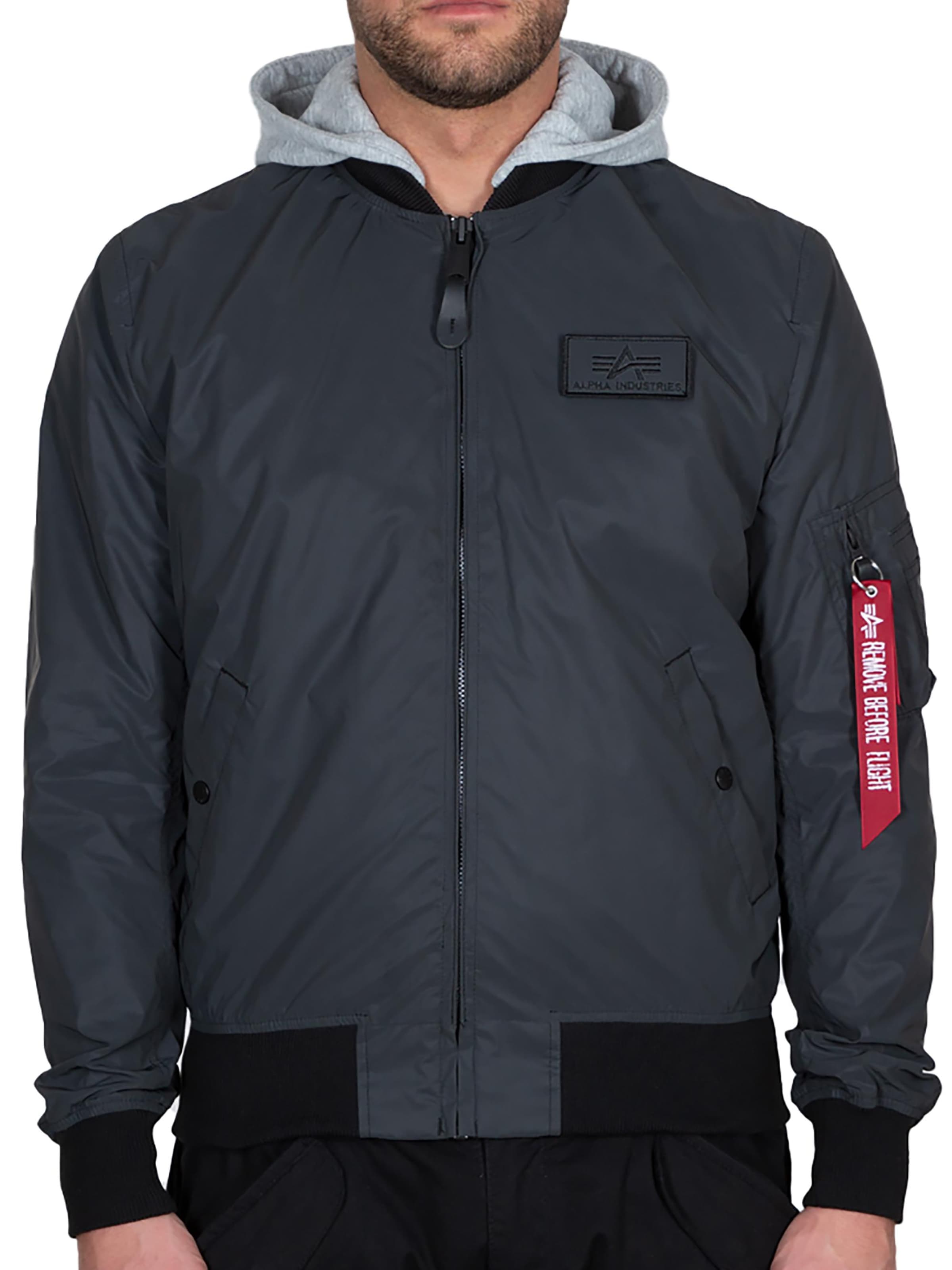 ALPHA INDUSTRIES Between-Season Jacket in Black