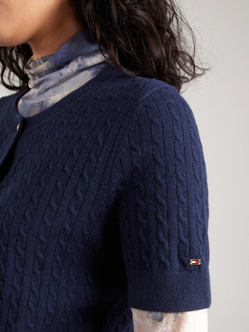 TOMMY HILFIGER Knit cardigan in Blue
