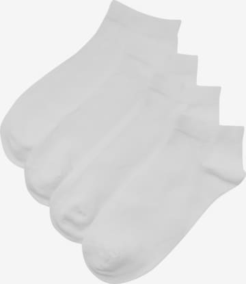 Pull&Bear Sukat värissä valkoinen: edessä