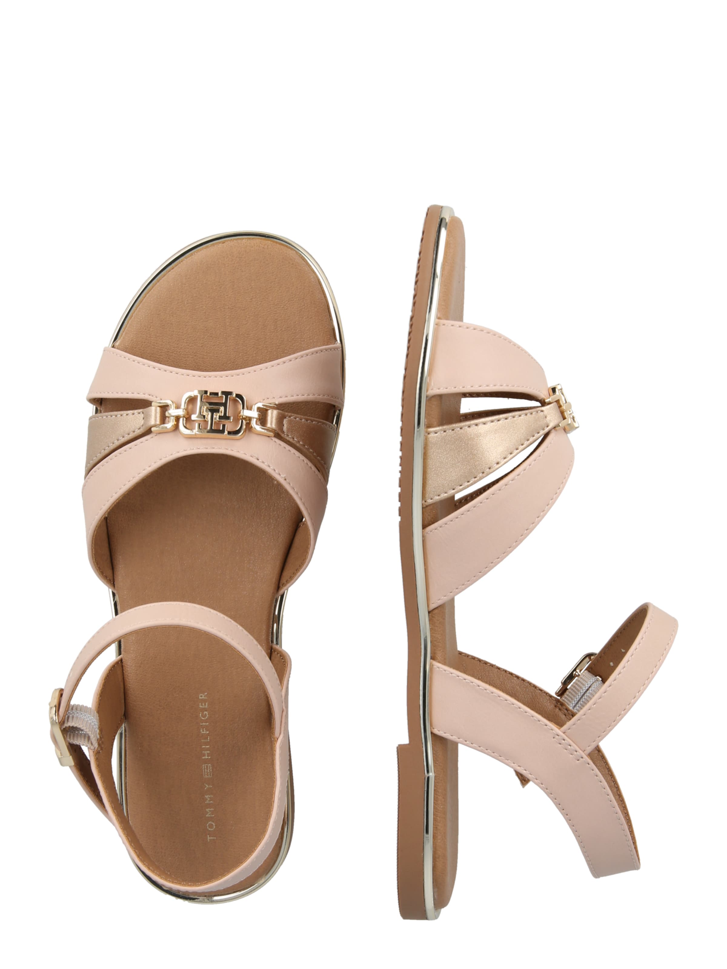 Sandale de la TOMMY HILFIGER pe bej