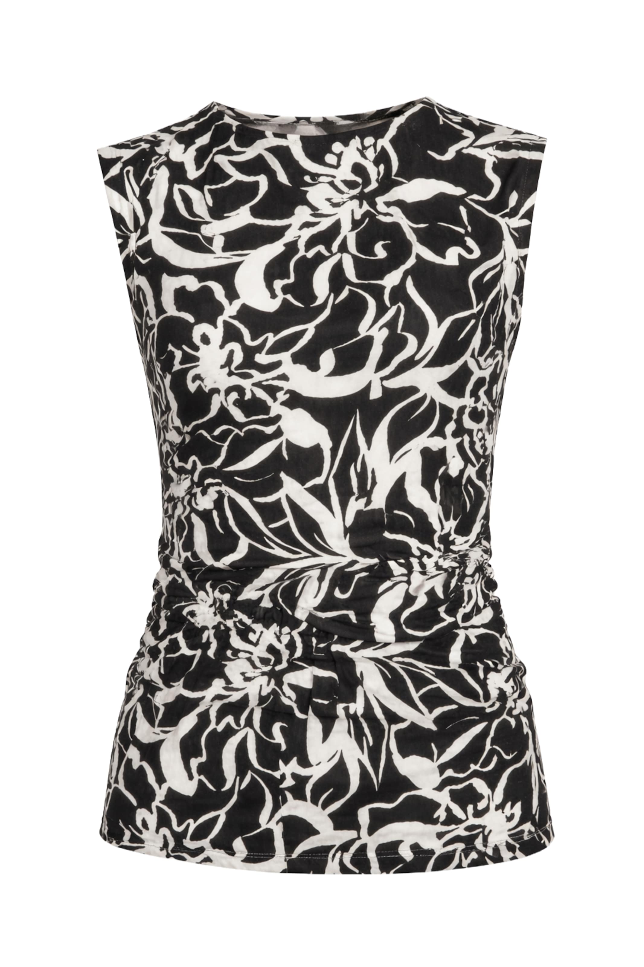 No Matter What Blouse in Zwart: voorkant