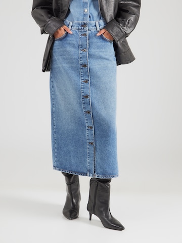 Weekend Max Mara Rock 'ASTI' in Blau: Vorderseite