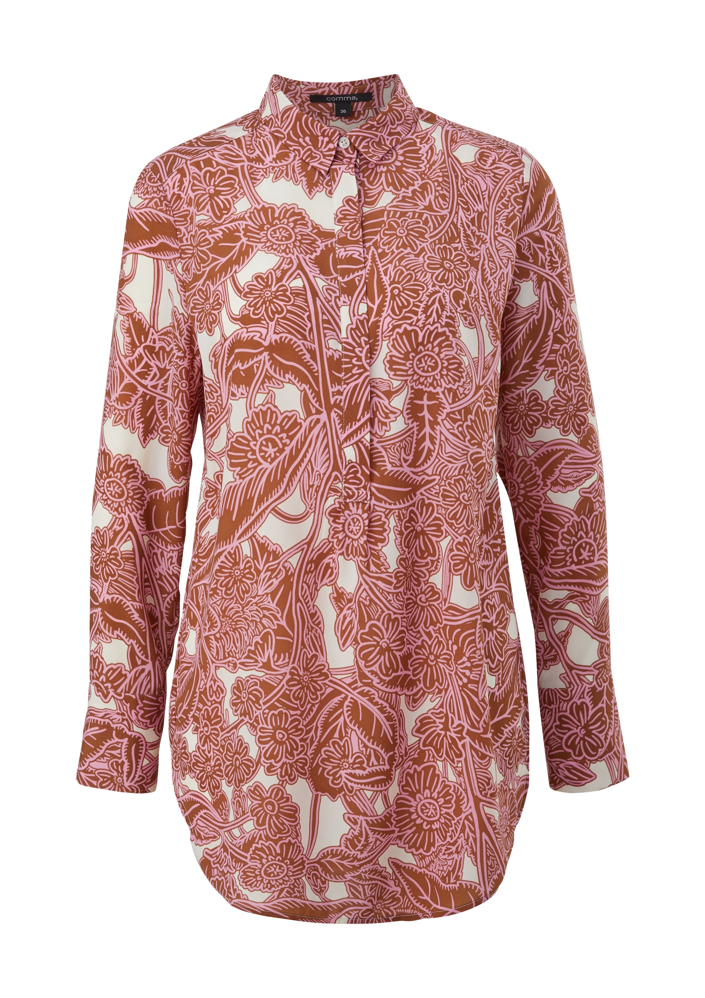 COMMA Bluse in Rot: Vorderseite