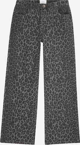 pilka Vero Moda Girl Plačios klešnės Džinsai: priekis