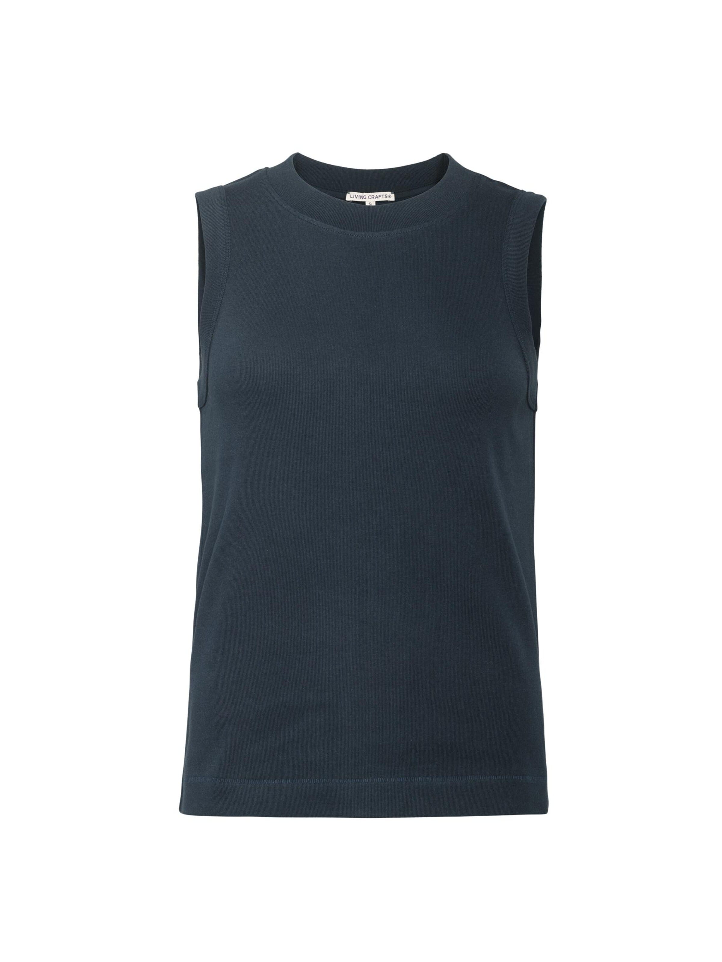 Living Crafts Top 'RITA' in Blue: front