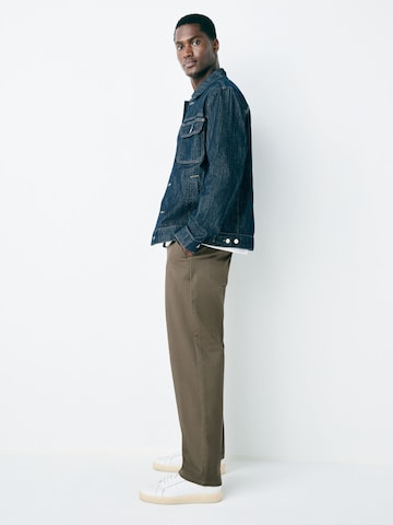 NextLoosefit Chino hlače - smeđa boja