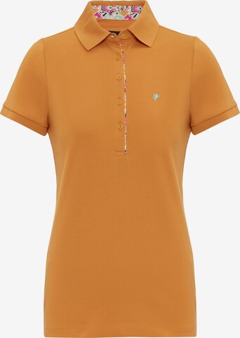 DENIM CULTURE Shirt 'Devana' in Oranje: voorkant