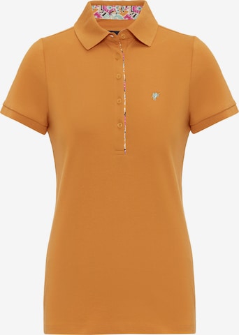DENIM CULTURE Shirt 'Devana' in Oranje: voorkant