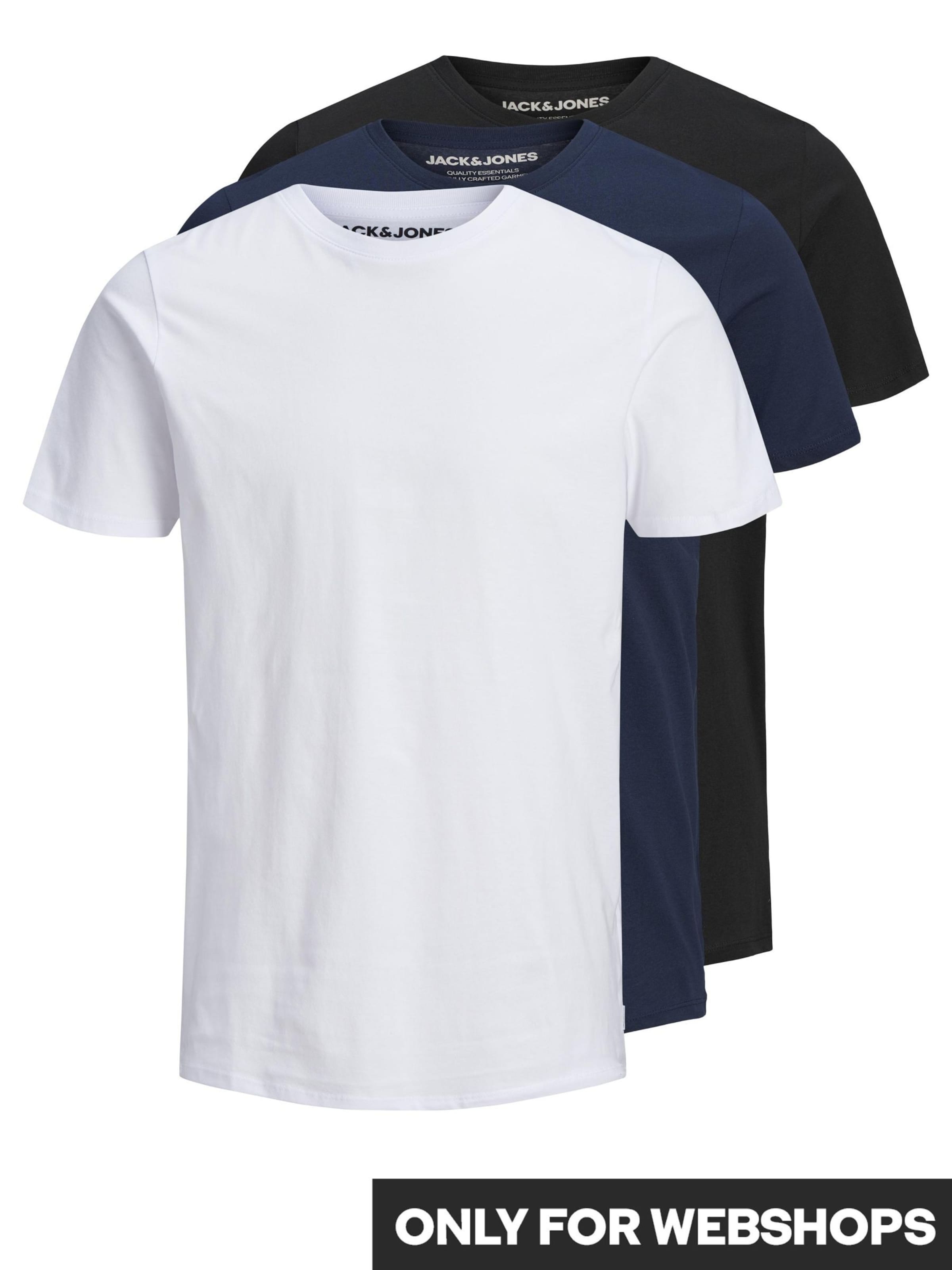 JACK & JONES Футболка в Синий: спереди