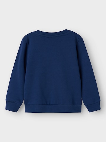 NAME IT Sweatshirt 'NMFNORA' i blå
