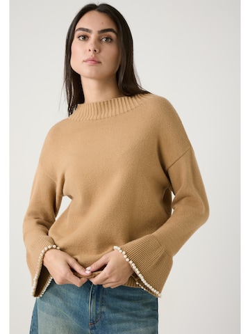 MORE & MORE Pullover in Beige: Vorderseite