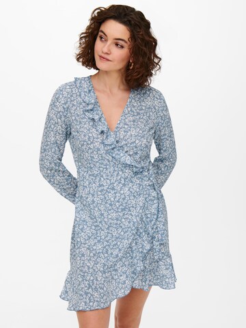 Robe 'Carly' ONLY en bleu : devant