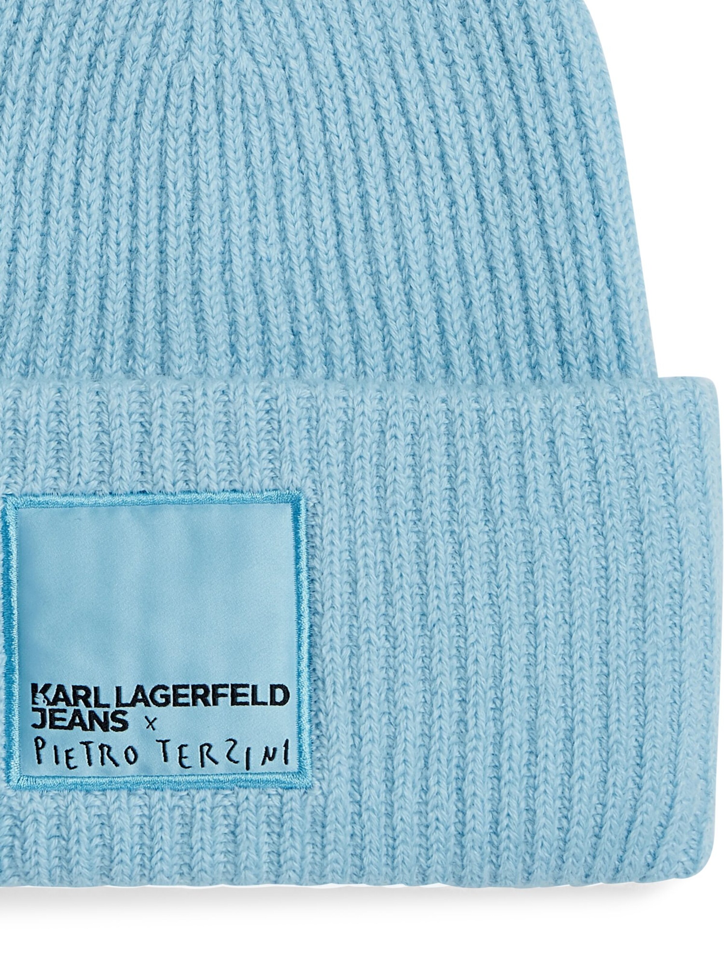 KARL LAGERFELD JEANS - Gorra 'KLJ X Pietro Terzini' en azul