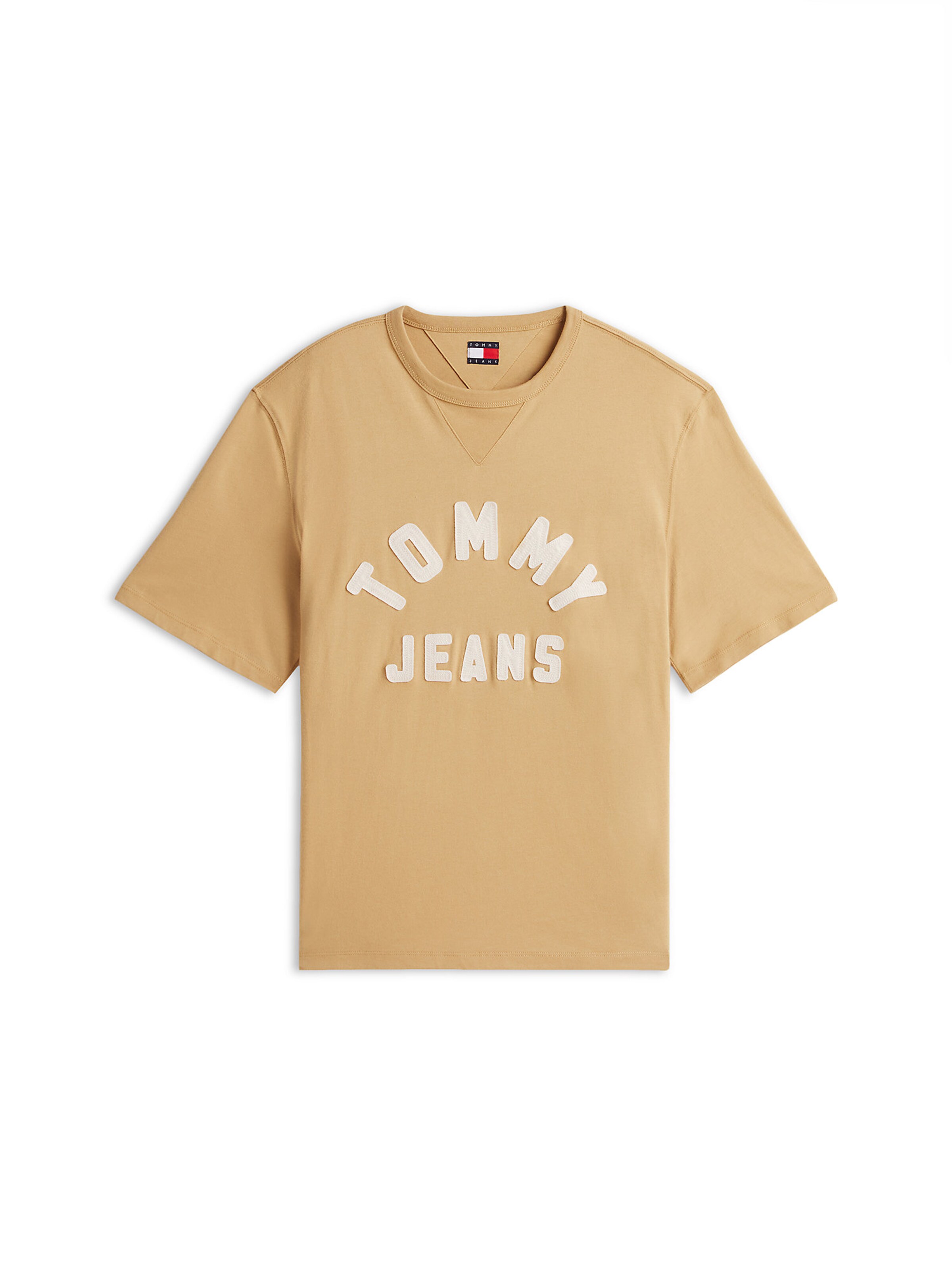 Tommy Jeans Shirt in Beige: front