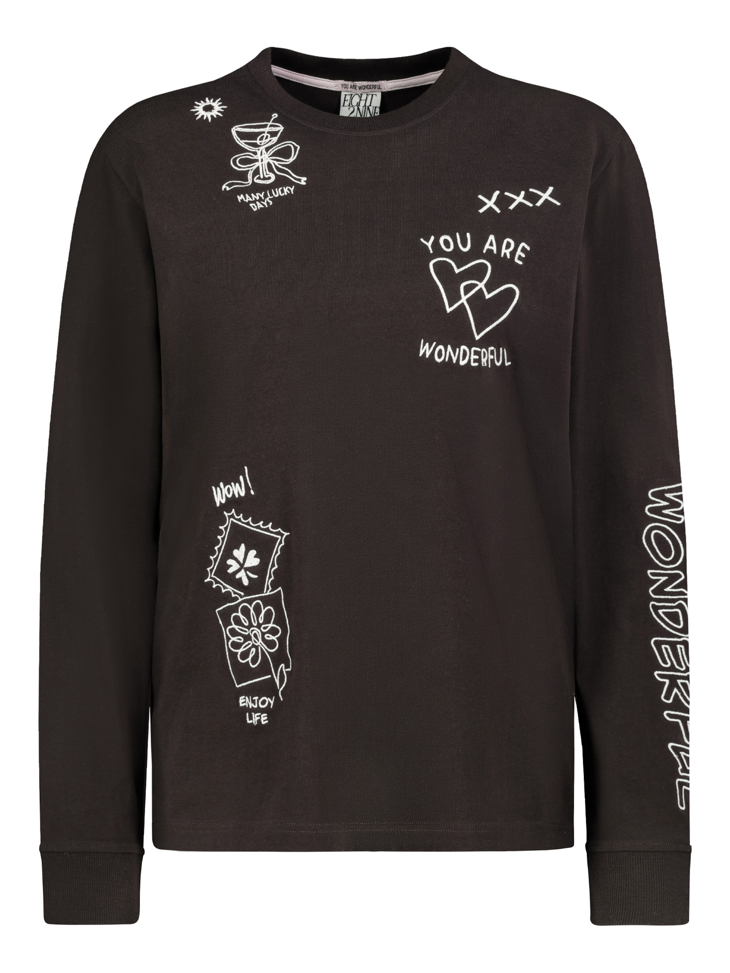 Eight2Nine Shirt in Brown: front