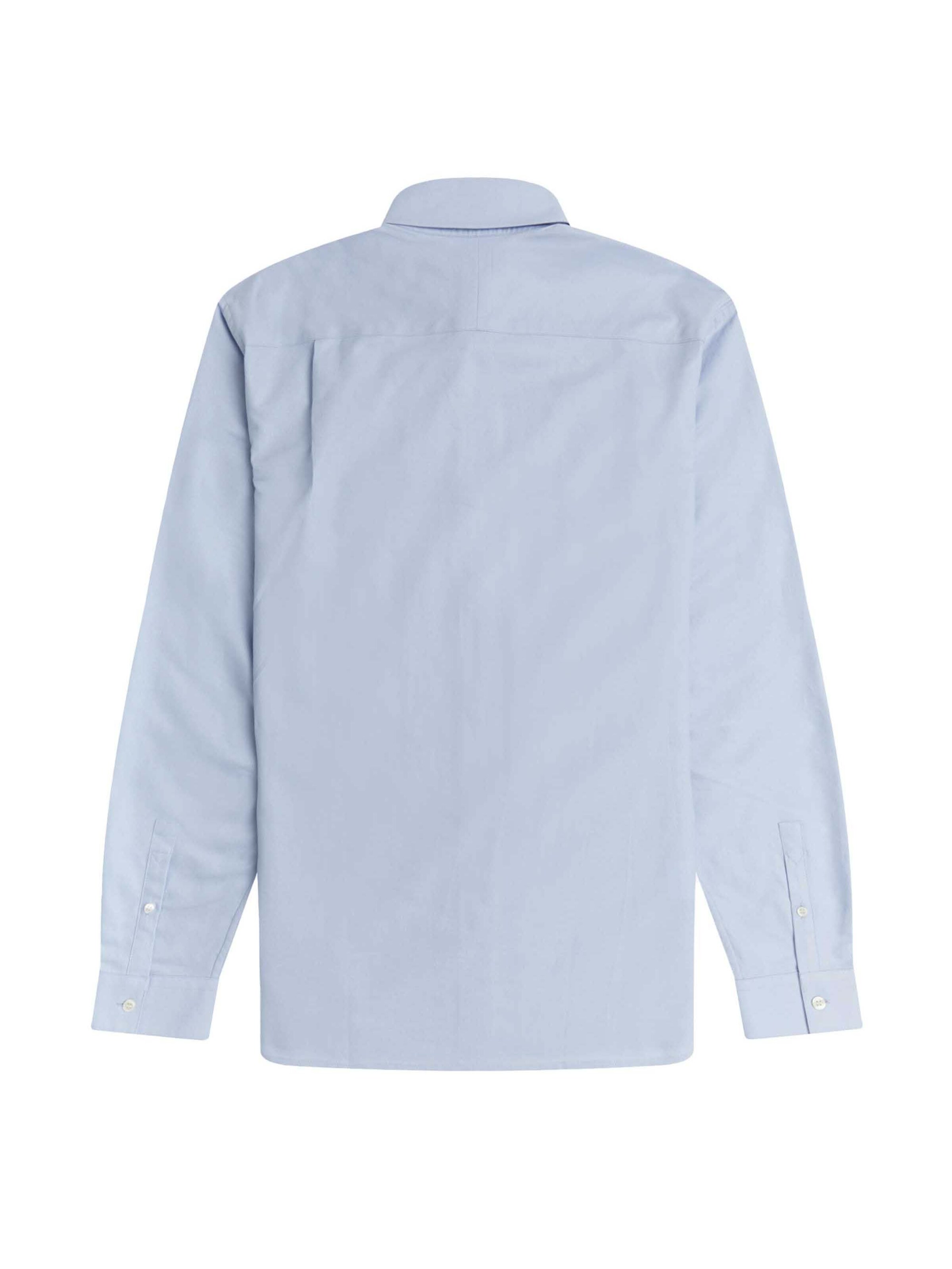 Fred Perry Regular fit Overhemd in Blauw