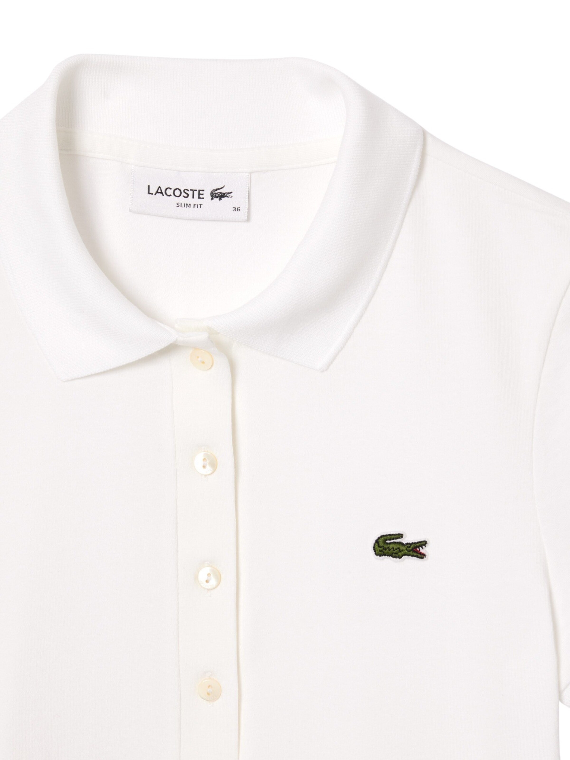 LACOSTE Shirts i hvid