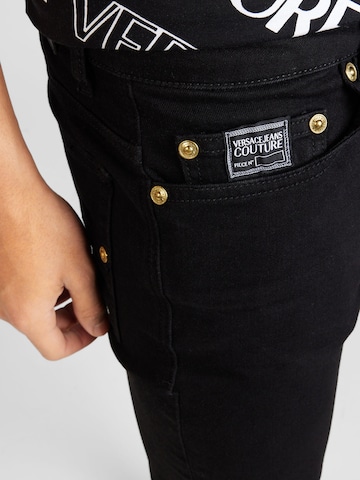 Versace Jeans Couture - Slimfit Calças chino em preto