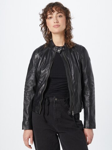 Gipsy Between-Season Jacket 'Junifer' in Black: front