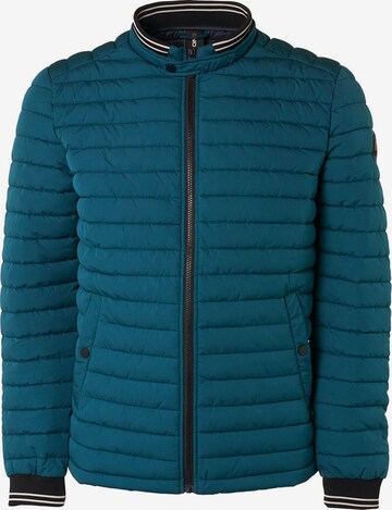 No Excess Between-Season Jacket in Blue: front