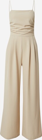 Tuta jumpsuit 'Mina' di LeGer by Lena Gercke in beige: frontale