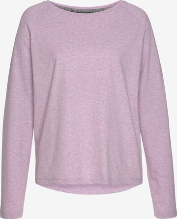 T-shirt Elbsand en violet : devant