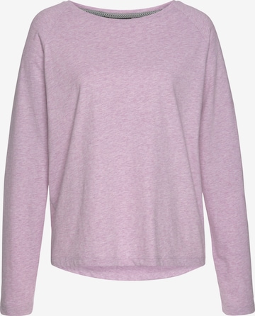 T-shirt Elbsand en violet : devant
