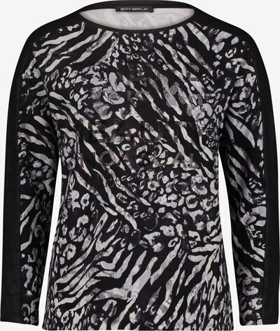 Betty Barclay Sweatshirt mit Animalprint in schwarz, Produktansicht