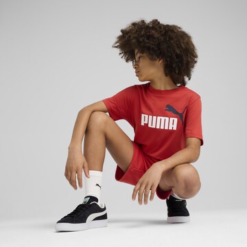 T-Shirt 'Essentials No.1' PUMA en rouge