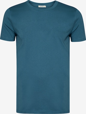 Maglietta 'Guide Basic' di GREENBOMB in blu: frontale