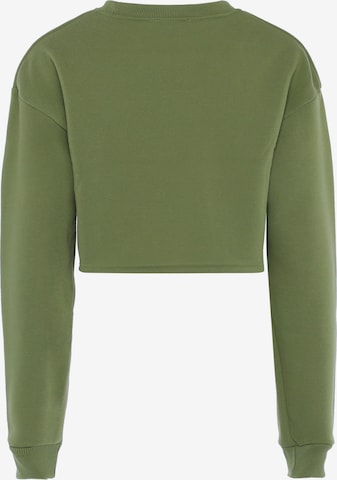 BLONDA Sweatshirt i grön