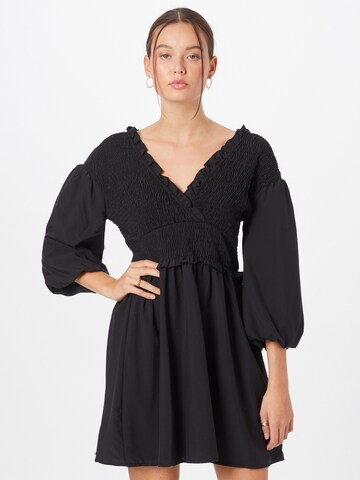 Robe NA-KD en noir : devant