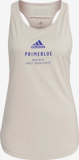 ADIDAS PERFORMANCE Sporttop 'Run for the Oceans' in kitt / jade / dunkellila / hellrot, Produktansicht