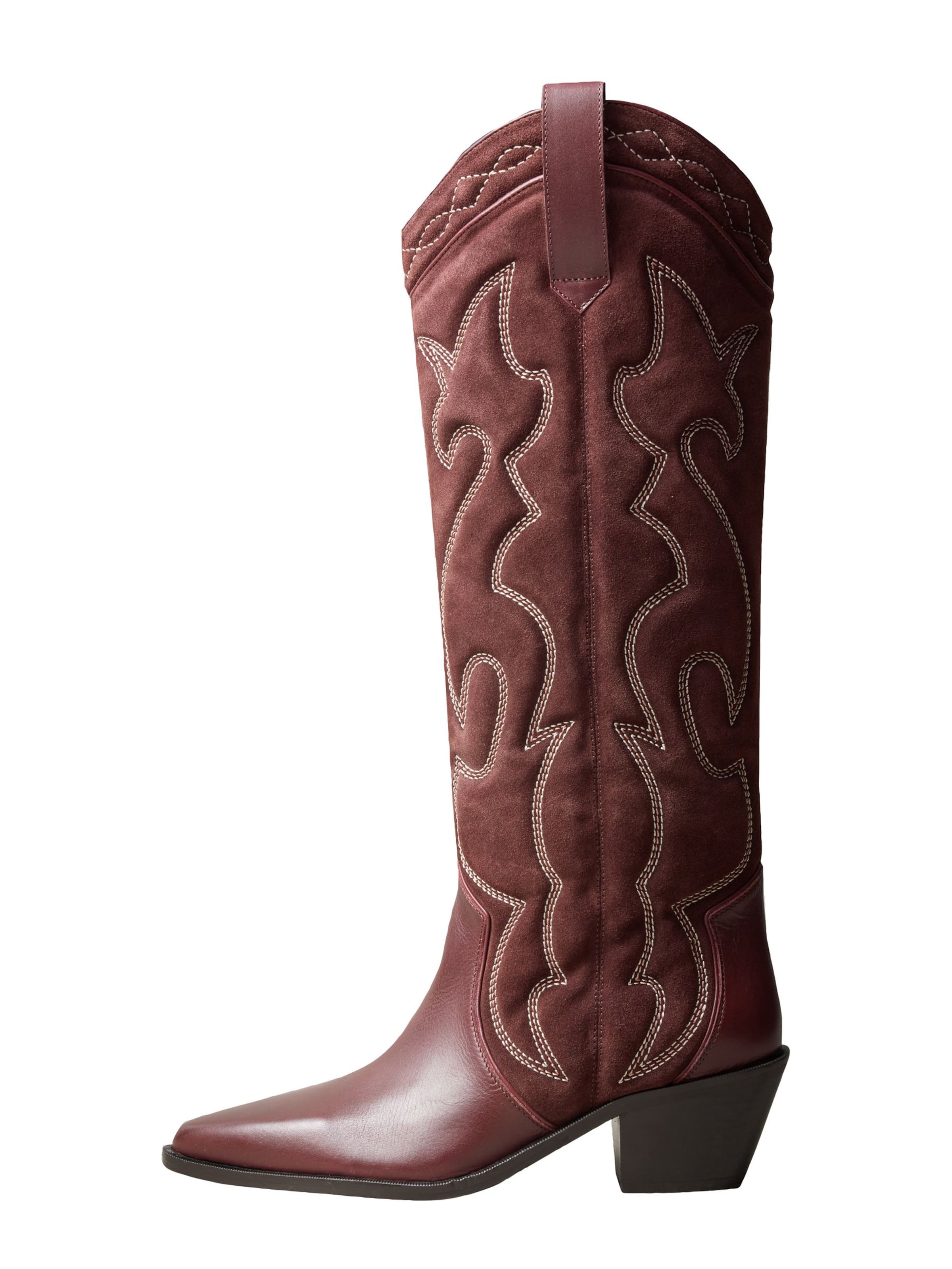 Next - Botas camperas en rojo: frente