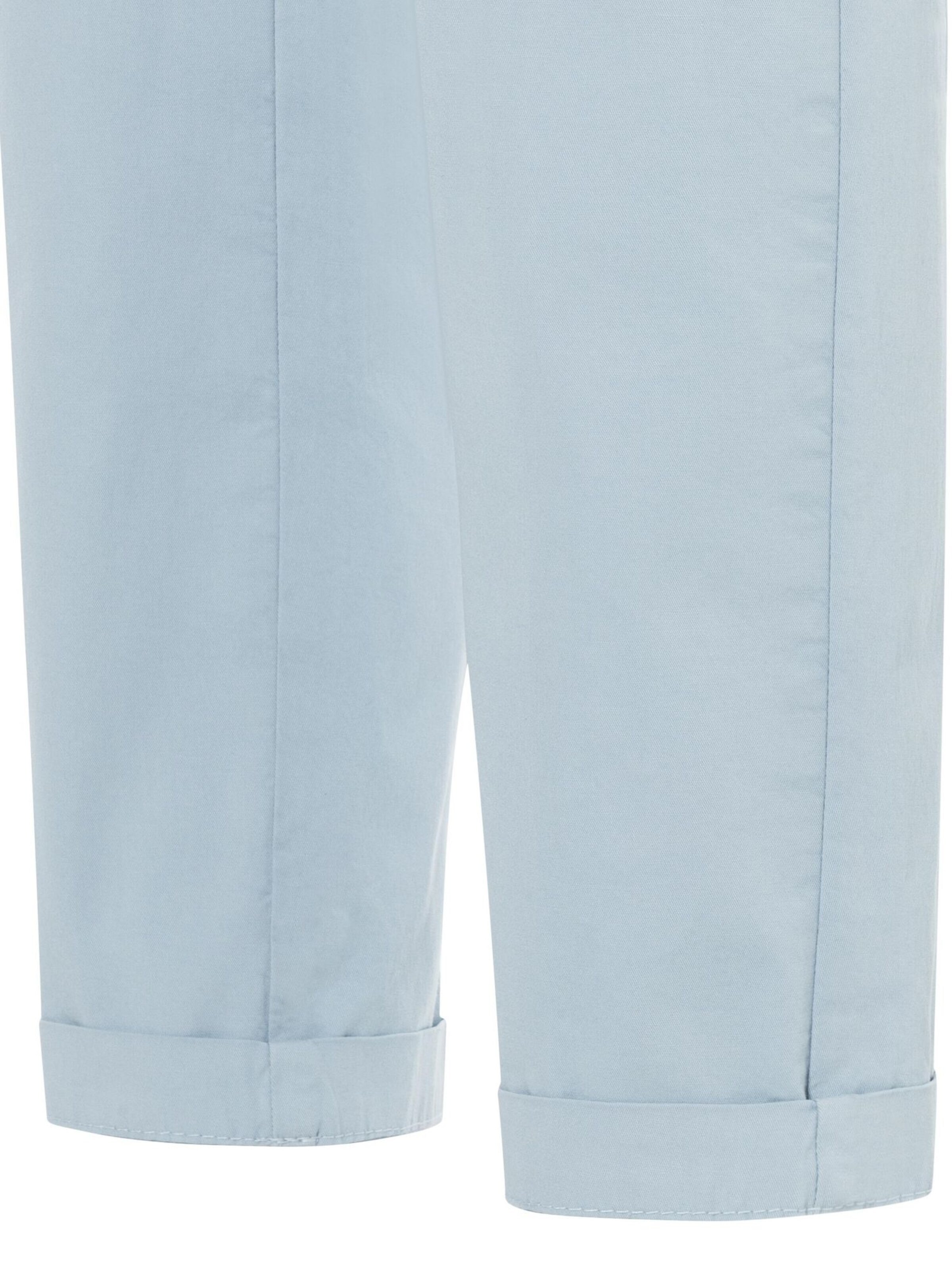 MAC Slim fit Chino Pants 'MAC CHINO ice blue PPT' in Blue