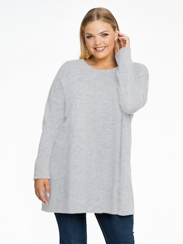 Yoek Sweater in Grey: front