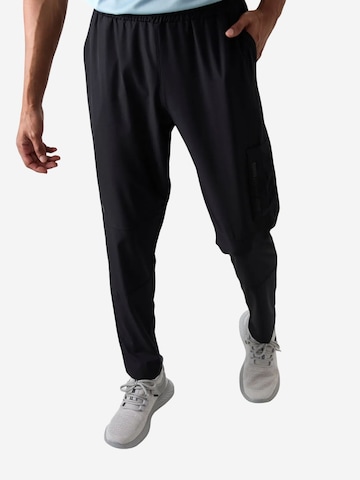 Tommy Life Spordipüksid 'Jogginghose', värv must: eest vaates