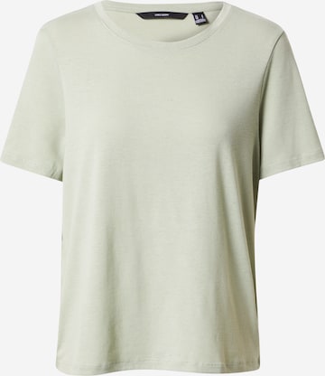 VERO MODA Shirt 'JUNE' in Groen: voorkant