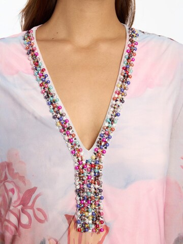 Ana Alcazar Jurk 'Desia' in Roze