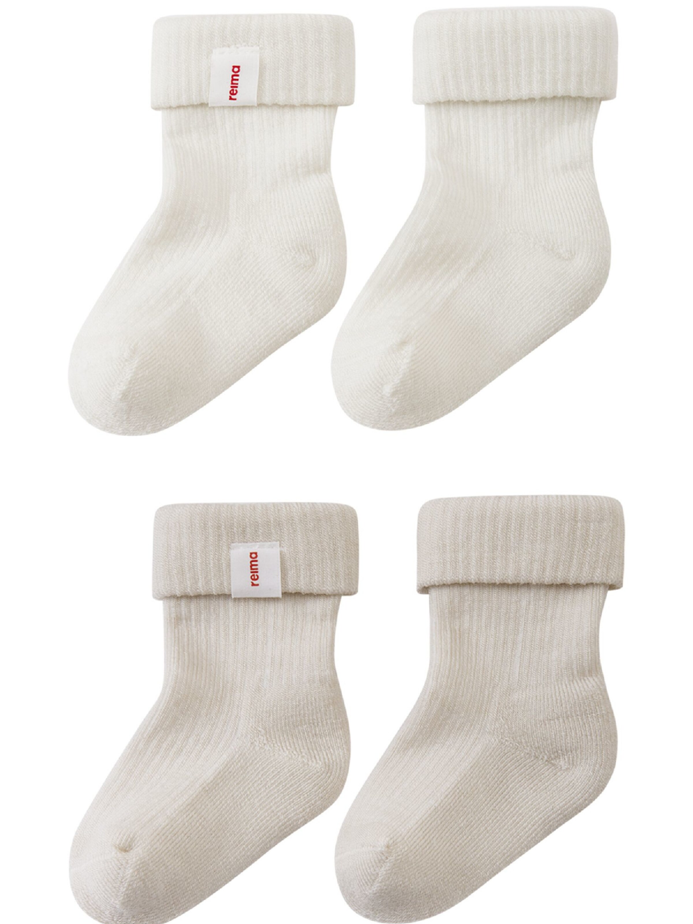 Reima Socken 'Mussukka' in Beige: Vorderseite