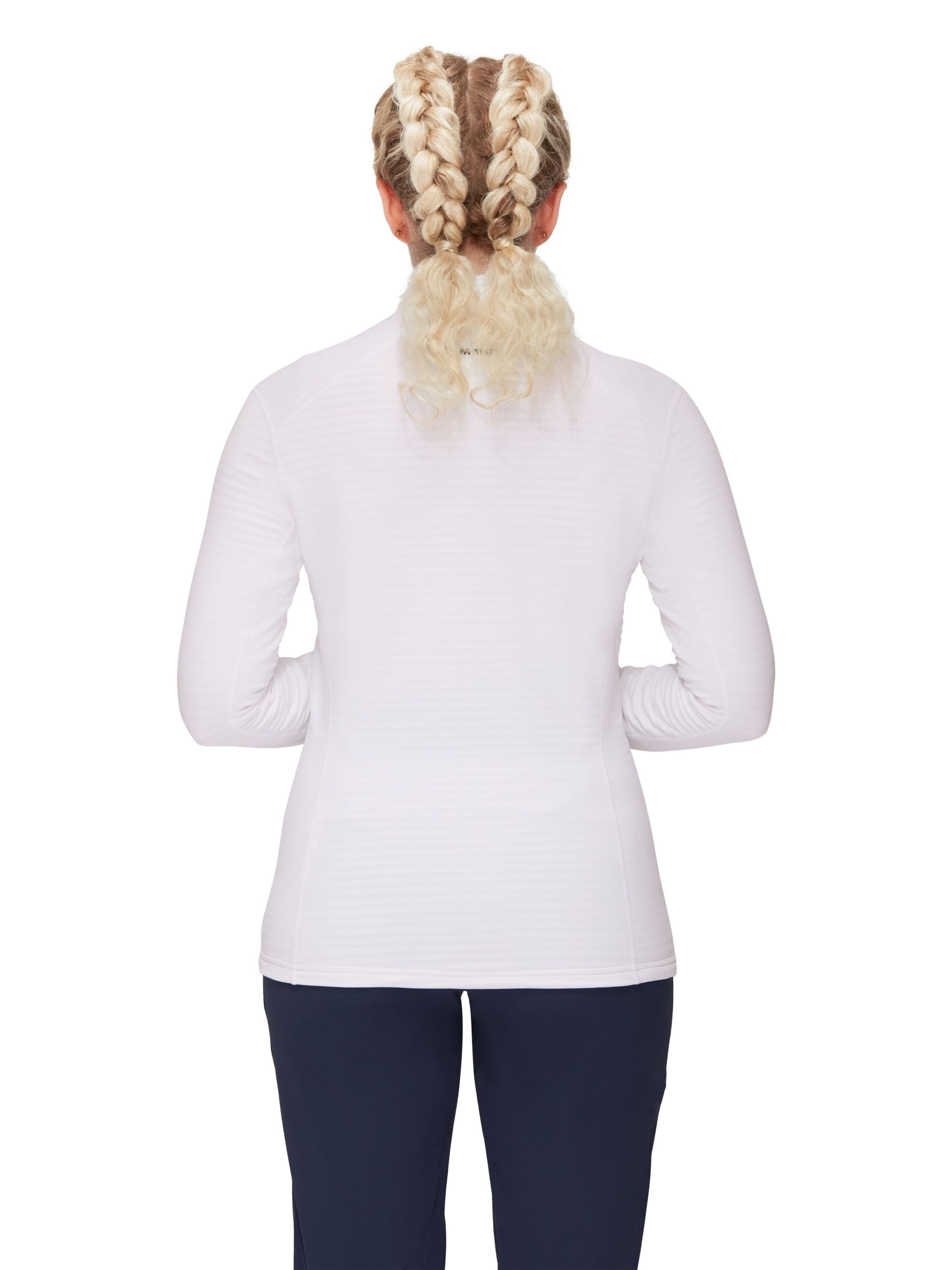 MAMMUT Funktionsfleecejacke 'Taiss Light' in Weiß