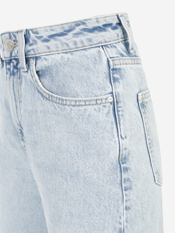 Cotton On Petite Wide Leg Jeans i blå
