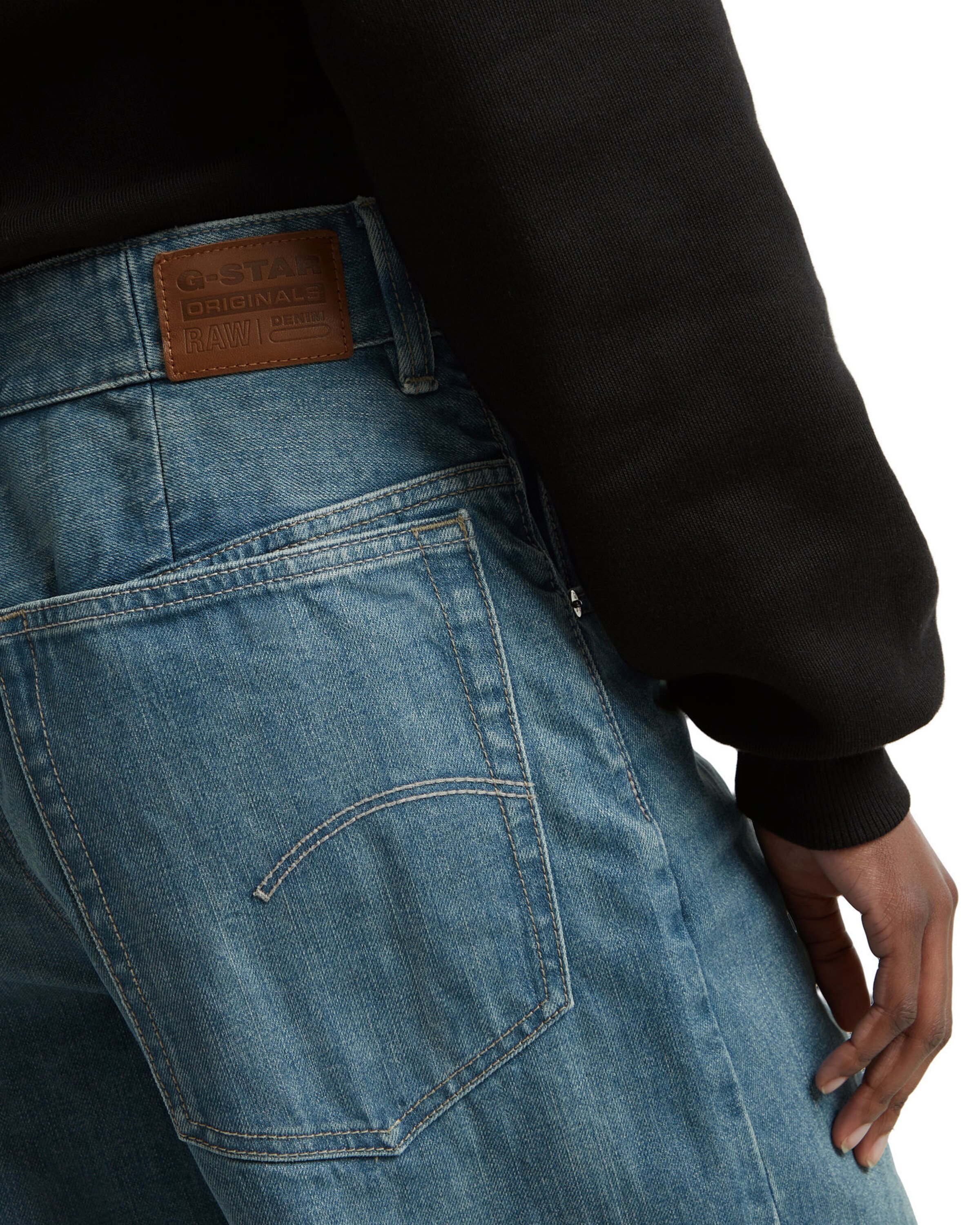 Loosefit Jean G-STAR en bleu