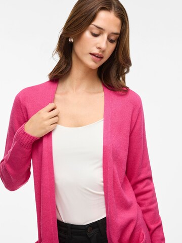 VILA Gebreid vest 'VIRIL' in Roze