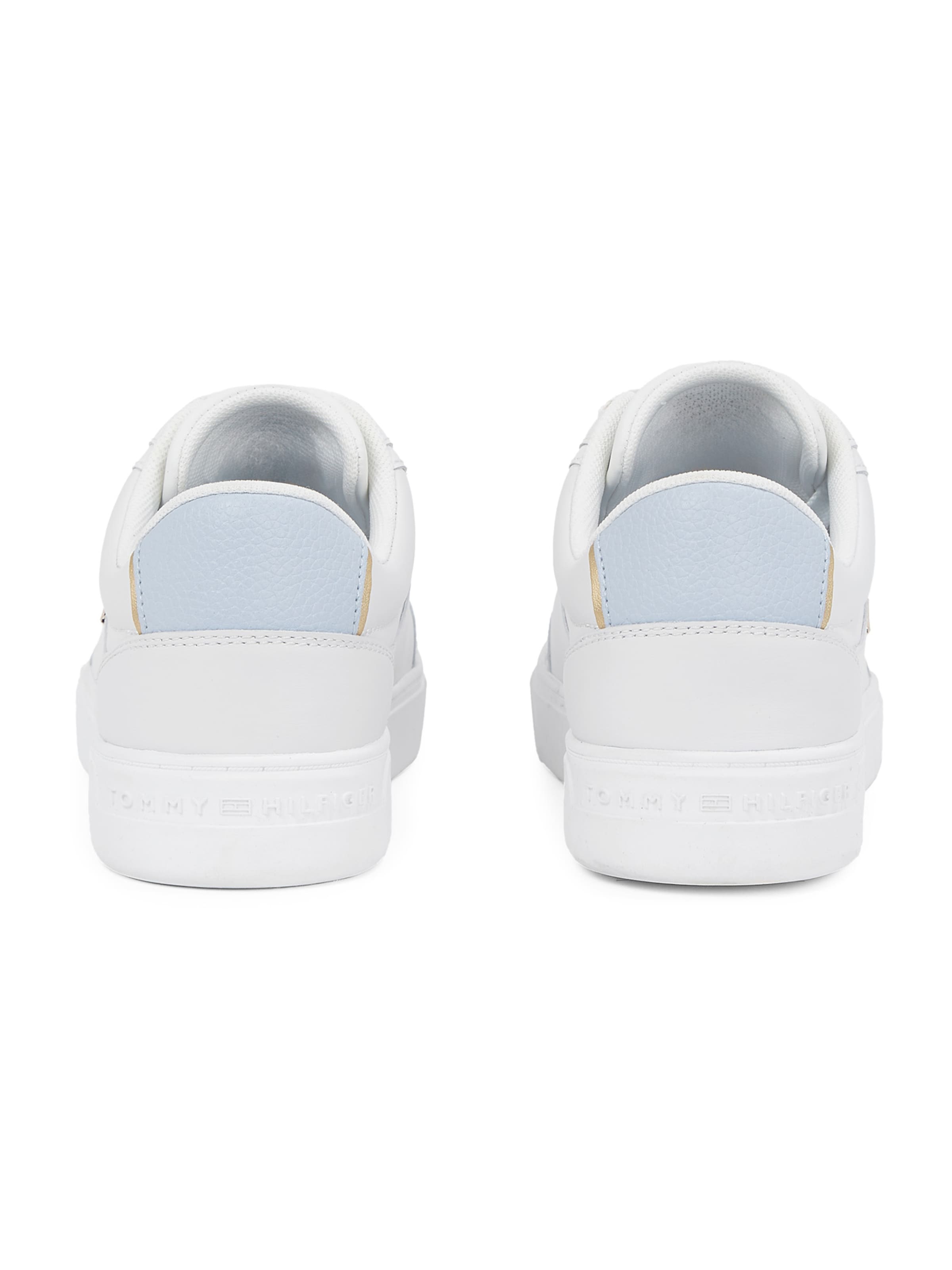 Sneaker bassa 'Essential Chic Court' di TOMMY HILFIGER in bianco