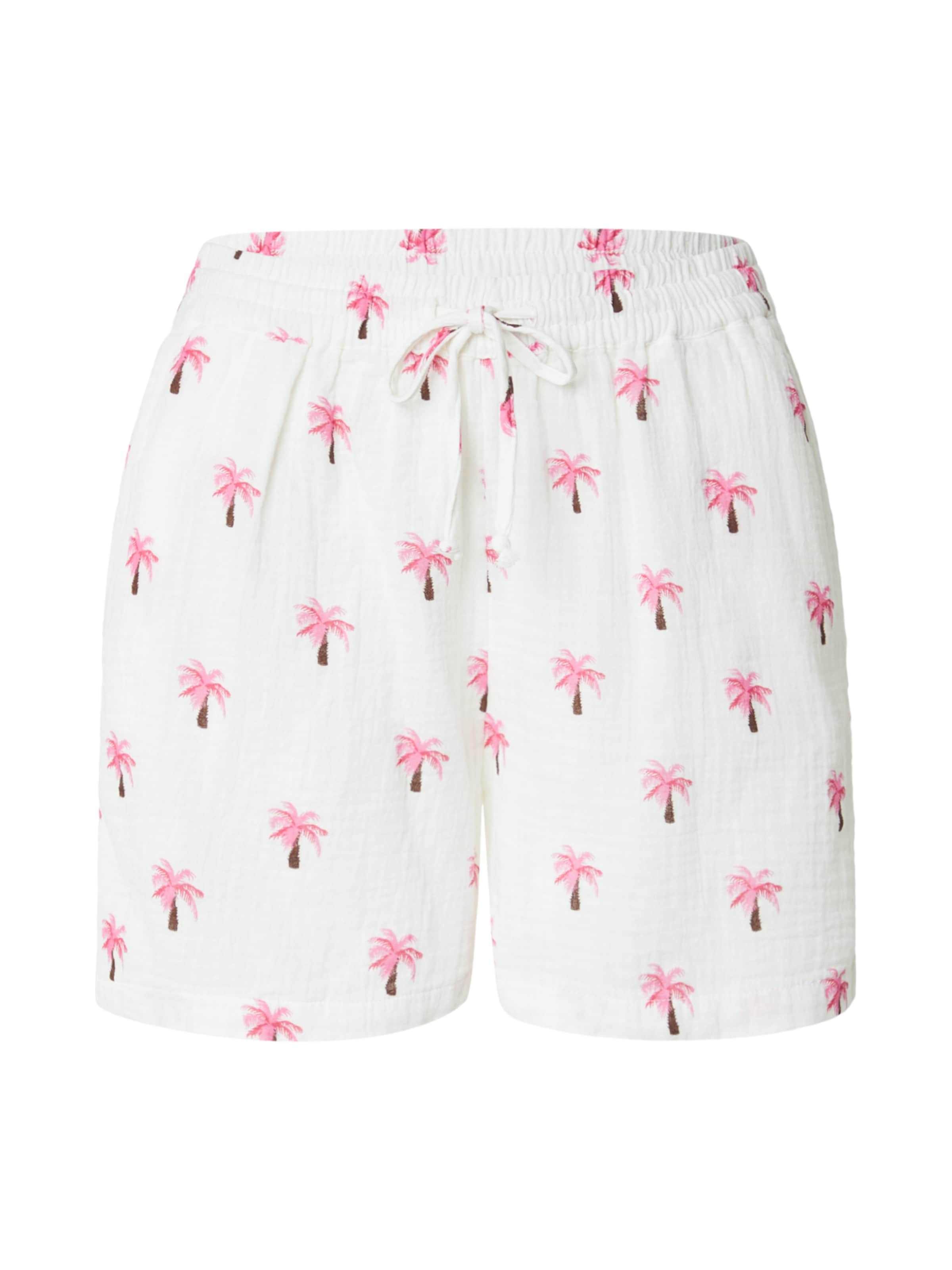 ONLY Broek 'ONLTHYRA' in Wit: voorkant