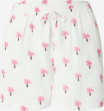 ONLY Shorts 'ONLTHYRA' in Weiß: Vorderseite