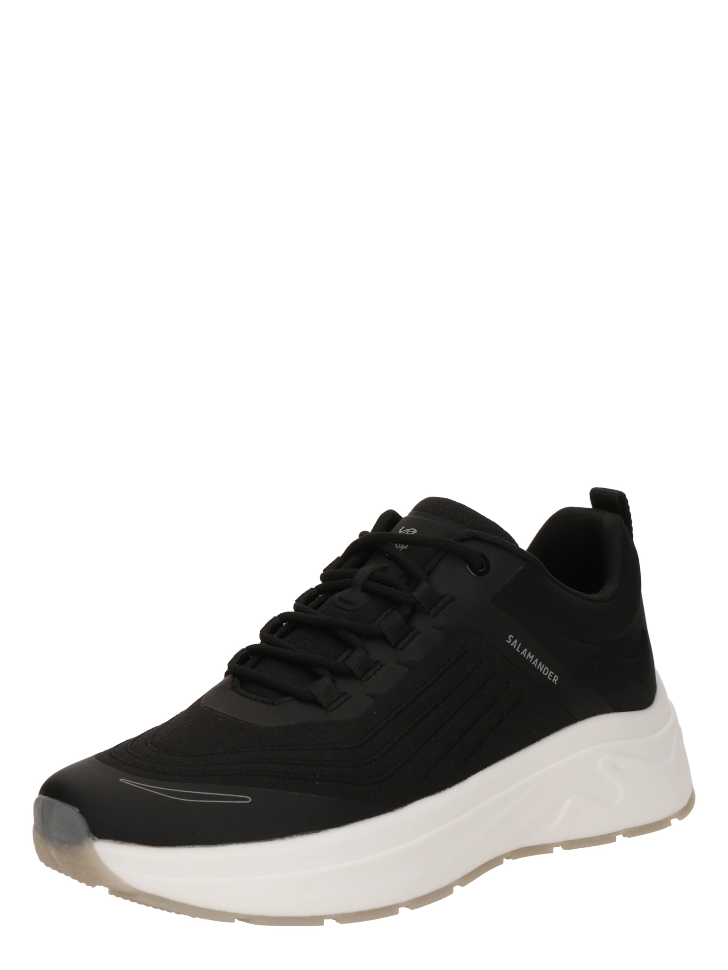 SALAMANDER Σνίκερ χαμηλό σε μαύρο: μπροστά
