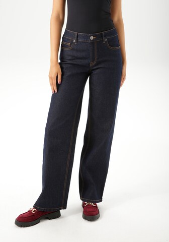Aniston CASUAL Wide leg Jeans in Blue: front
