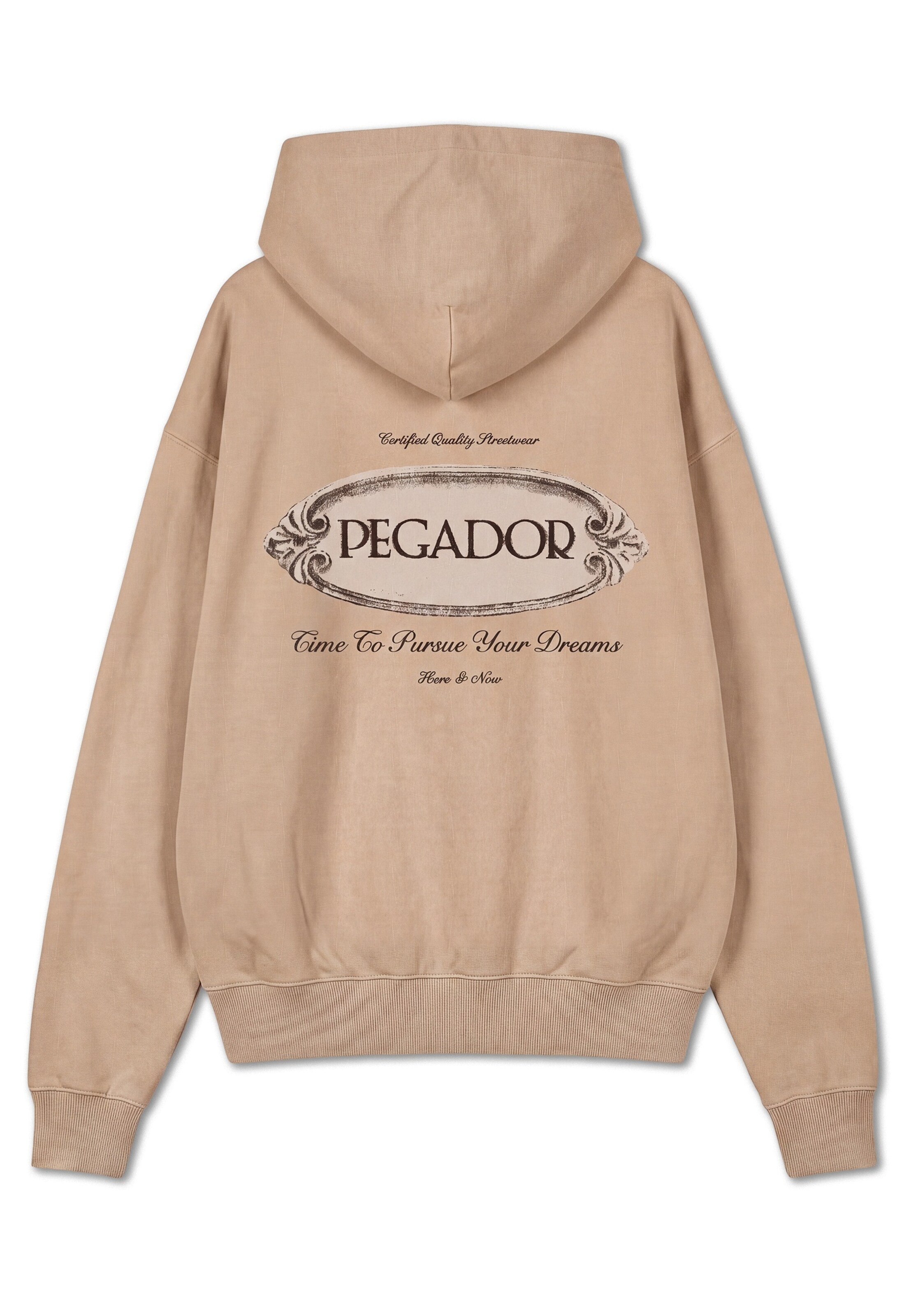 Sweat-shirt 'Palmoli' Pegador en beige